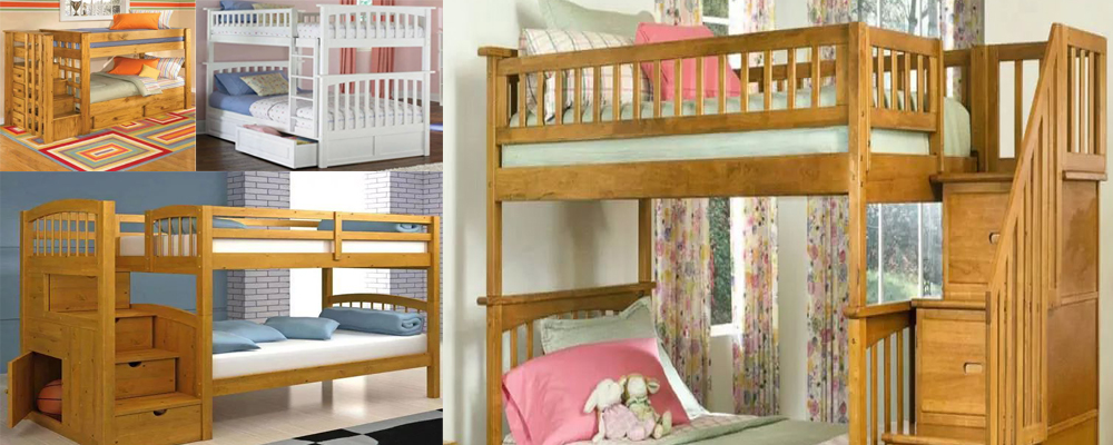 Tempat Tidur Anak | Ranjang Tingkat Minimalis | Set Kamar Bayi 3