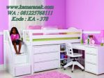 Tempat Tidur Anak Meja Belajar Laci KA-378